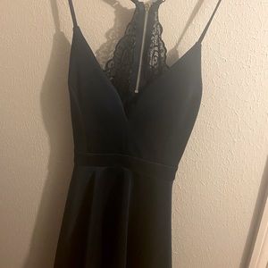 royal blue mini dress